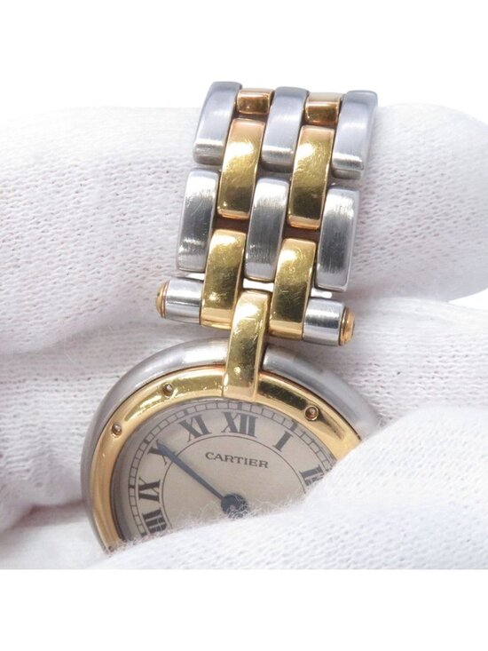 Cartier Panthere Vendome SM 2 Row Watch Ivory Dial Quartz